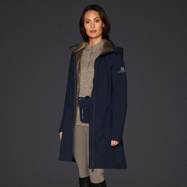 Mountain Horse Womens Stella Softshell Parka Coat 33250 - Navy